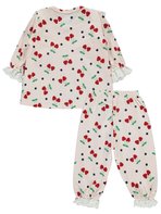 Civil Baby Kız Bebek Pijama Takımı 6-18 Ay Açık Somon