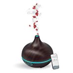 Blic Hava Nemlendirici Buhar Makinesi Ve Terapi Cihazı Led Işıklı Koyu H223