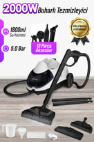 AUHMA AST-04 2000W Buharlı Temizleyici – 1.8L Çok Amaçlı Buhar Makinesi Dezenfeksiyon & Koltuk Zemin Temizleme