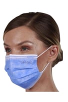 T-mask 3 Katlı Telli 5 Renk Cerrahi Yüz Maskesi 10'lu Kutu X 5 Adet 50 Adet Maske