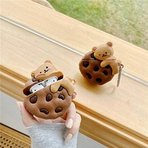 E2M AIRPODS PRO KILIF SEVİMLİ KURABİYE KAHVERENGİ