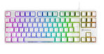 Gamebooster G23W Enigma TKL Rainbow Aydınlatmalı Red Switch Mekanik Beyaz Oyun Klavyesi