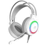 GameBooster H02W Hammer Beyaz RGB Streo Gaming Kul