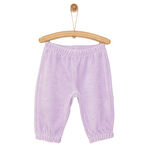 HelloBaby Basic Lastikli Kadife Eşofman Alt Kız Bebek