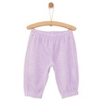 HelloBaby Basic Lastikli Kadife Eşofman Alt Kız Bebek