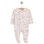 HelloBaby Yenidoğan Kız  Patikli Tulum Kız Bebek