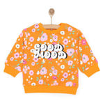 HelloBaby Basic Az Şardonlu Aslan Desenli Sweatshirt Kız Bebek