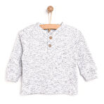 HelloBaby Yenidoğan Kaşkorse Sweatshirt Erkek Bebek