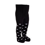 HelloBaby Kız Kalp Desenli Havlu Külotlu Çorap Kız Bebek