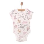 HelloBaby Kız Kısa Kol Body Kız Bebek