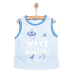 HelloBaby Baby Shark Erkek Atlet Tshirt Erkek Bebek