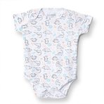 HelloBaby Erkek Bebek Kısa Body Çıtçıtlı Zarf Yaka