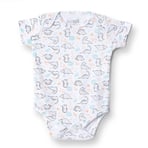 HelloBaby Erkek Bebek Kısa Body Çıtçıtlı Zarf Yaka
