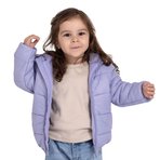 HelloBaby Kız Bebek Mont Fermuarlı Uzun Kol