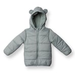 HelloBaby Kız Bebek Mont Fermuarlı Uzun Kol