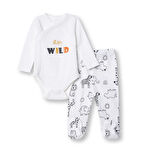 HelloBaby Yenidoğan Zıbın Body-Patikli A