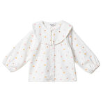 HelloBaby Kız Bebek Gömlek Düğmeli Bebe Yaka Uzun Kol