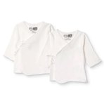 HelloBaby HelloBaby Unisex İç Zıbın Bağcıklı Zarf Yaka Uzun Kol