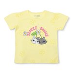 HelloBaby HelloBaby, Kız, Tshirt, Hayvan Baskılı, Bisiklet Yaka, Kısa Kol