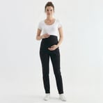 baby mom Baby Mom, Anne, Hamile Denim Pantolon, Uzun Paça