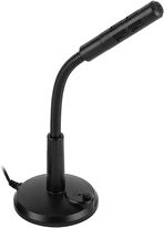 Coverzone Mini USB Kondenser Mikrofon, Ayarlanabilir Masaüstü Mikrofon, Tak Ve Çalıştır, Yüksek Hassasiyet, Ağlar Için Gürültüyü Ortadan Kaldırın Sohbet Şarkı Söyleme Oyun Ev Stüdyosu - M309