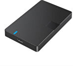 Coverzone Harici Disk Kutusu 2.5” HDD/SSD, USB 3.0/3.1, 6TB Destekli, Tak-Çalıştır, LED Göstergeli - ZR1076