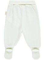 Civil Baby Bebek Organik Çoraptolon 1-9 Ay Ekru