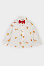 DeFacto Erkek Bebek Yılbaşı Temalı Twill Uzun Kollu Gömlek D6735A524WNER233