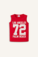 DeFacto Erkek Bebek Bisiklet Yaka Baskılı Atlet E2339A525HSRD79