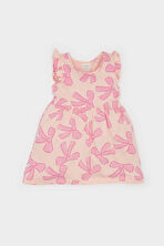 DeFacto Kız Bebek Çiçek Desenli Kısa Kollu Elbise A0136A525SMPN212