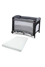 Mastic Anne Yanı Park Yatak Sallanır Oyun Parkı Cibinlikli Yatak Hediyeli 70x110 Cm