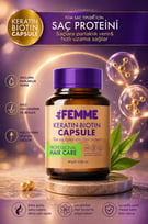 De Femme Saç Bakım Proteini /dökülmelere Ve Yıpranmalara Karşı Hair Profosyonel Saç Bakımı Özel Ürün