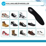 Extender 4 Cm Siyah Boy Uzatıcı Tabanlık – Konforlu, Gizli Ve Etkili Boy Artışı Boy Uzatan Tabanlık