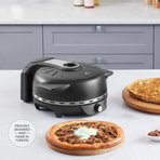Karaca Gastro 10 in 1 Pizza Pide Lahmacun ve Tandır Ekmeği Makinesi Biodiamond Matte Black