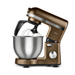 Karaca Mastermaid Chef Pro Çift Kollu Hamur Yoğurma Makinesi Walnut Brown 1500 W 5L