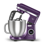Karaca Mastermaid Chef Ultra D2000W Dijital Ekranlı Hamur Yoğurma Makinesi Grape Purple 7L