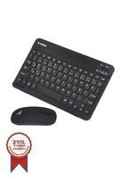 TORİMA Siyah TMK-04 Kablosuz Kalvye Mouse Seti