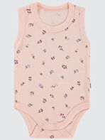 Civil Baby Kız Bebek Çıtçıtlı Badi 1-36 Ay Pembe