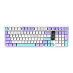 Claw's Luma LCD Logo Ekran - Chromatic Rgb Modlu - Ultra Tepkime & Konfor 100 Tuş Kablolu Membran Gaming & Ofis Klavyesi