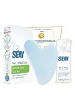 Opalit Gua Sha Yüz Masaj Taşı Opal Masaj Aleti