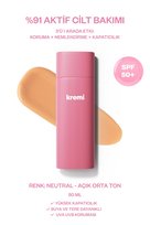 BB Krem SPF50 Yüksek Kapatıcı, Nemlendirici, Ton Eşitleyici, Aydınlatıcı - Neutral(Orta)50ml