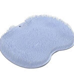 Mucit Home   Vantuzlu Silikon Banyo Fırçası Ayak Masaj Pedi Sırt Kesesi Vücut Yıkama Lifi Renkli