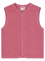 Civil Baby Kalp Desenli 6-18 Ay Yelek - Pembe 9-12 Ay
