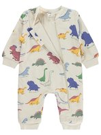 Civil Baby Dino Baskılı Erkek 12-24 Ay Uyku Tulumu - Bej 18-24 Ay