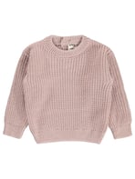 Civil Baby Arkadan Düğmeli Basic 6-18 Ay Kazak - Pudra