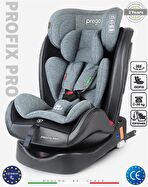 Prego Profix Pro 360° Dönebilen Isofixli 0 - 36 kg Oto Koltuğu Gri