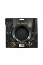Point Boyama Seti Tas + Fırça + Tarak 3'lü Set