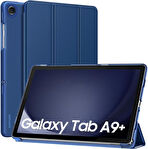Samsung Galaxy Tab A9 Plus X210 X213 X215 X217 Kılıf New PU Deri Smart Standlı Case Uyku Modlu