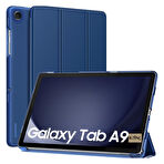 Samsung Galaxy Tab A9 8.7inç X110 X113 X115 X117 Kılıf New PU Deri Smart Standlı Case Uyku Modlu