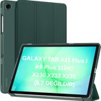 Samsung Galaxy Tab A11 Plus 11inç X230 Kılıf PU Deri Smart Standlı Case Uyku Modlu X235 X236F